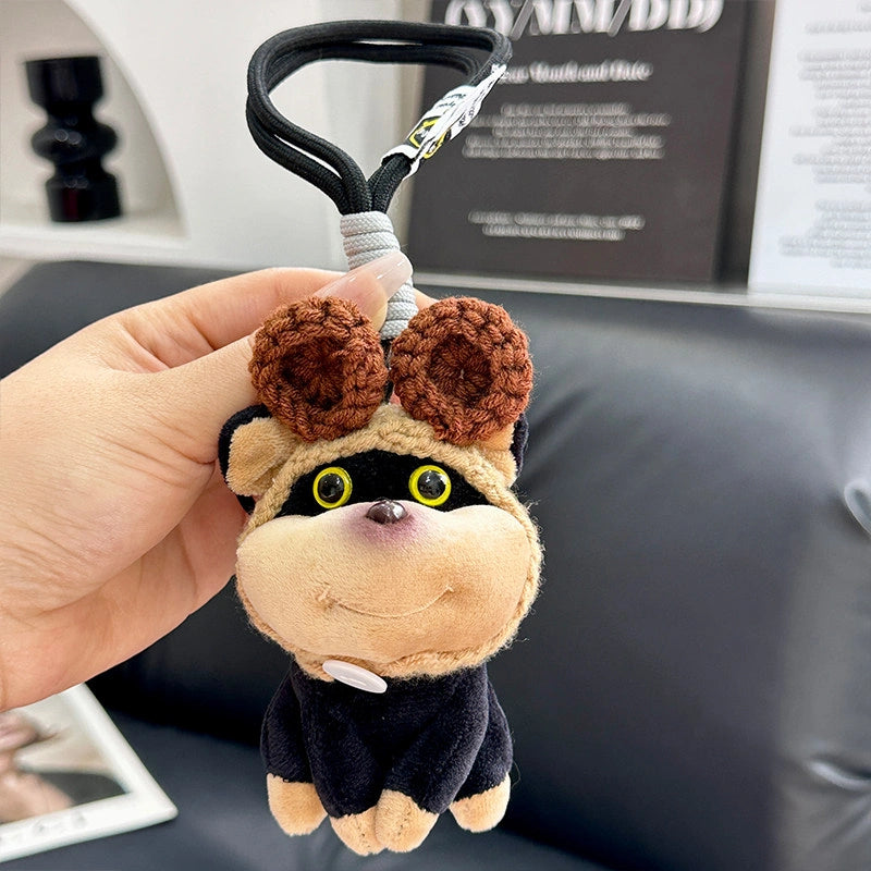 Puppy Bag Charm - Soft Plush Keychain Gift - product image 3