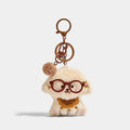 Puppy Bag Charm - Soft Plush Keychain Gift - product image 1
