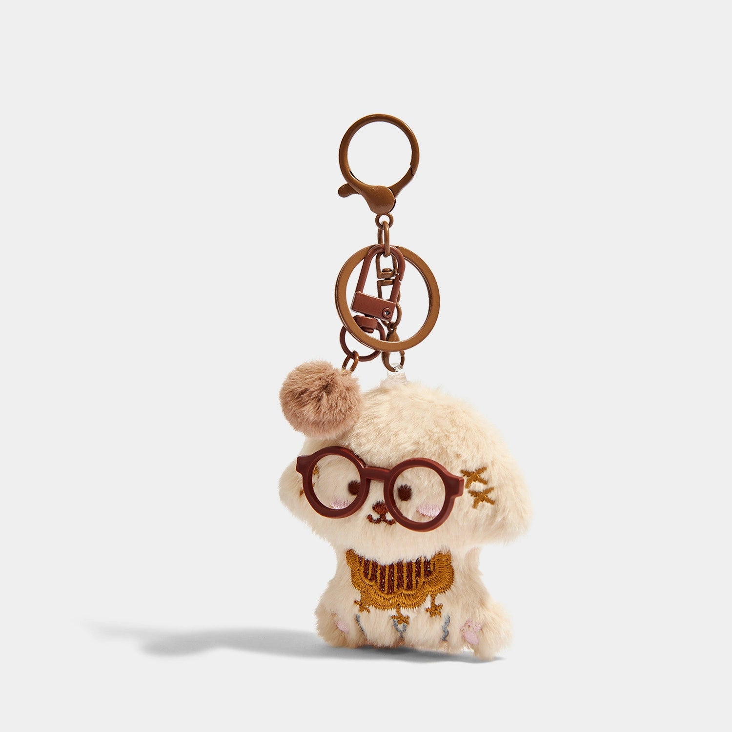 Puppy Bag Charm - Soft Plush Keychain Gift - product image 3