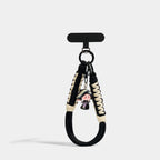 Palette Bag Charm - Soft Plush Keychain Gift - T Clasp Black variant