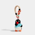 Penguin Bag Charm - Soft Plush Keychain Gift - product image 1