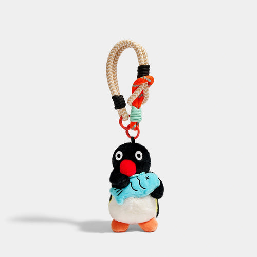 Penguin Bag Charm - Soft Plush Keychain Gift - product image 1