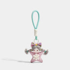 Girl Bag Charm - Soft Plush Keychain Gift - product image 1