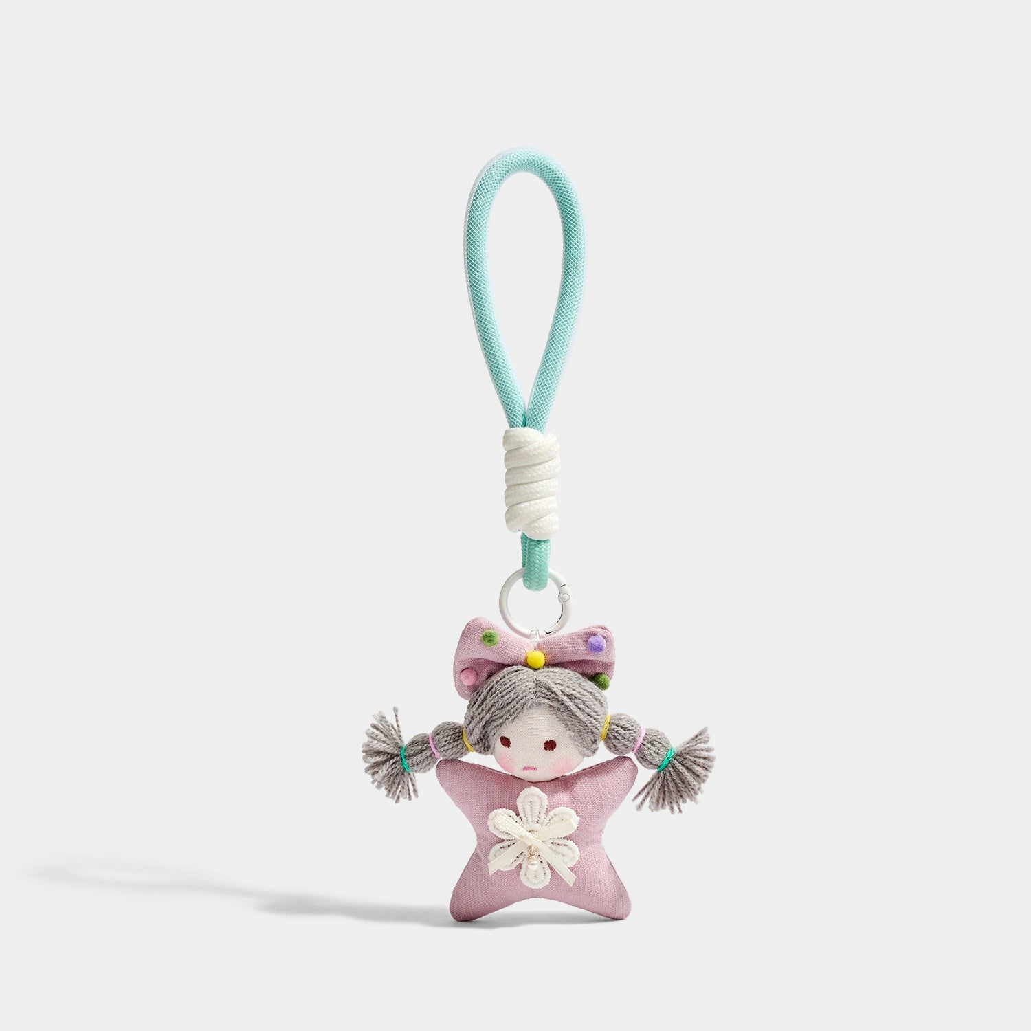 Girl Bag Charm - Soft Plush Keychain Gift - product image 1
