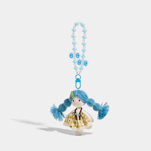 Girl Bag Charm - Soft Plush Keychain Gift - product image 2
