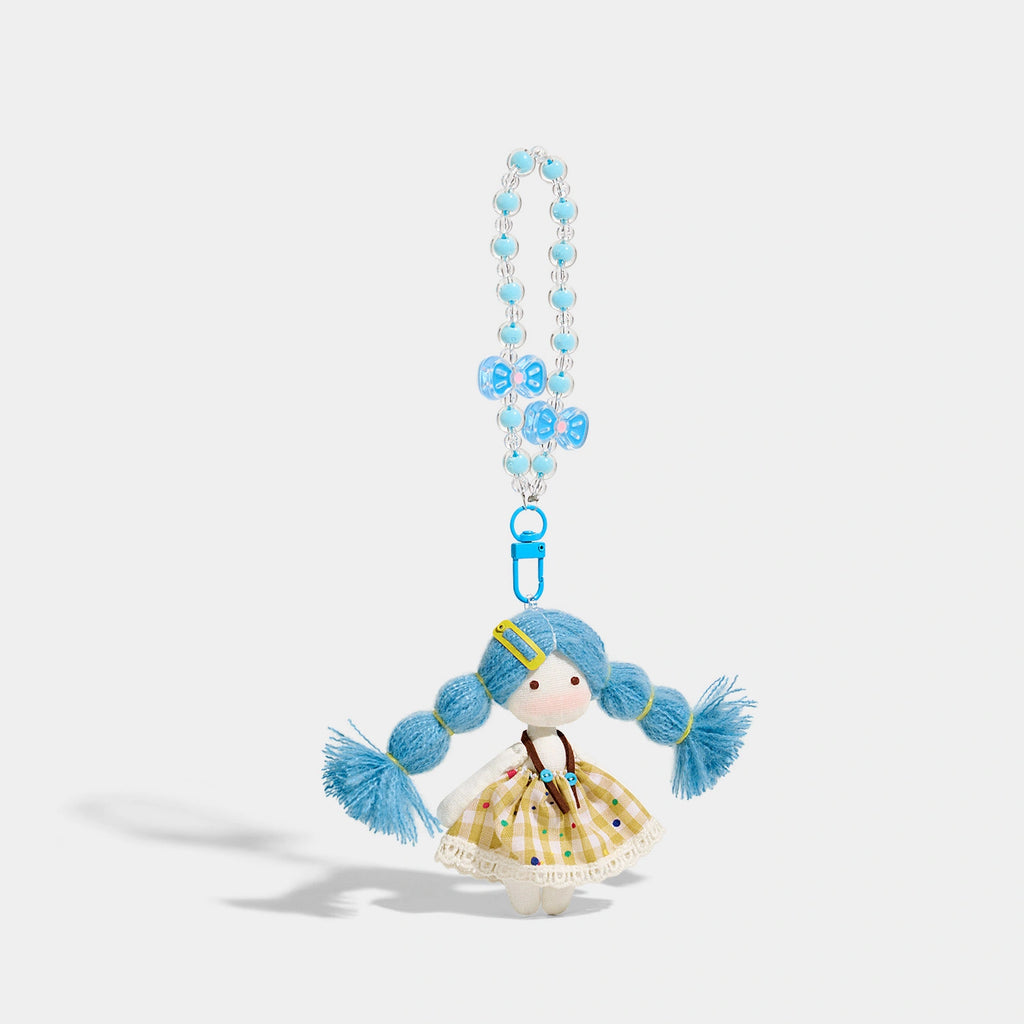 Girl Bag Charm - Soft Plush Keychain Gift - product image 3