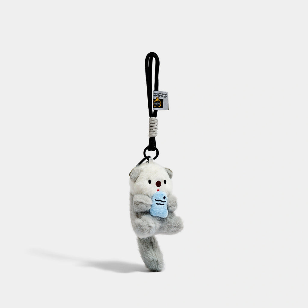 Otter Bag Charm - Soft Plush Keychain Gift - product image 2