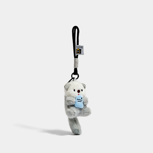 Otter Bag Charm - Soft Plush Keychain Gift - product image 2