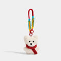Bear Bag Charm - Soft Plush Keychain Gift - product image 1