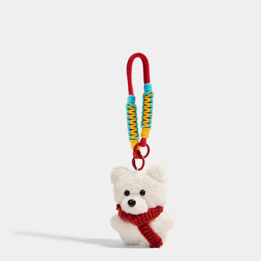 Bear Bag Charm - Soft Plush Keychain Gift - product image 2