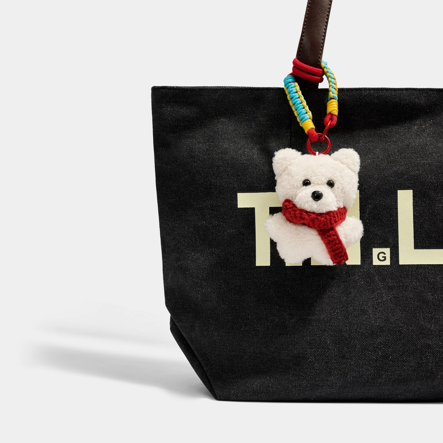 Bear Bag Charm - Soft Plush Keychain Gift - product image 4