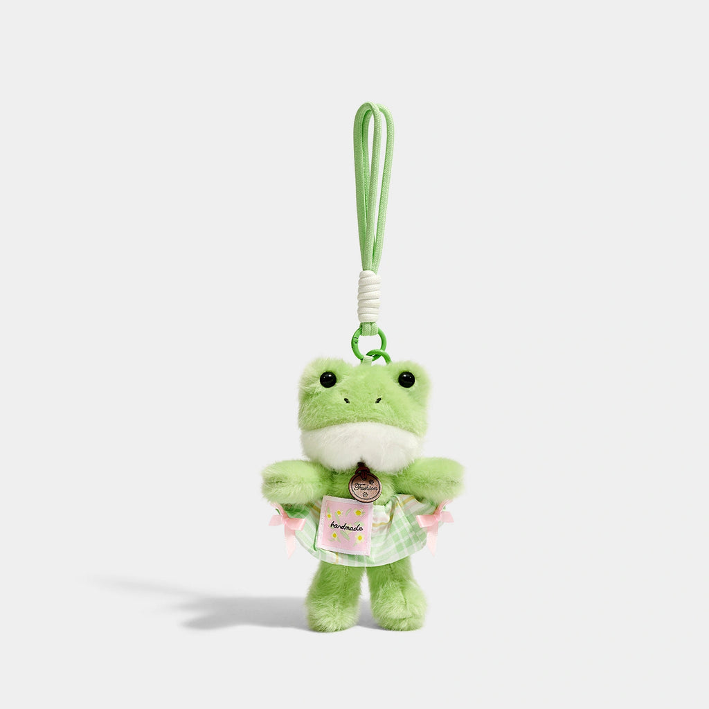 Frog Bag Charm - Soft Plush Keychain Gift - product image 1