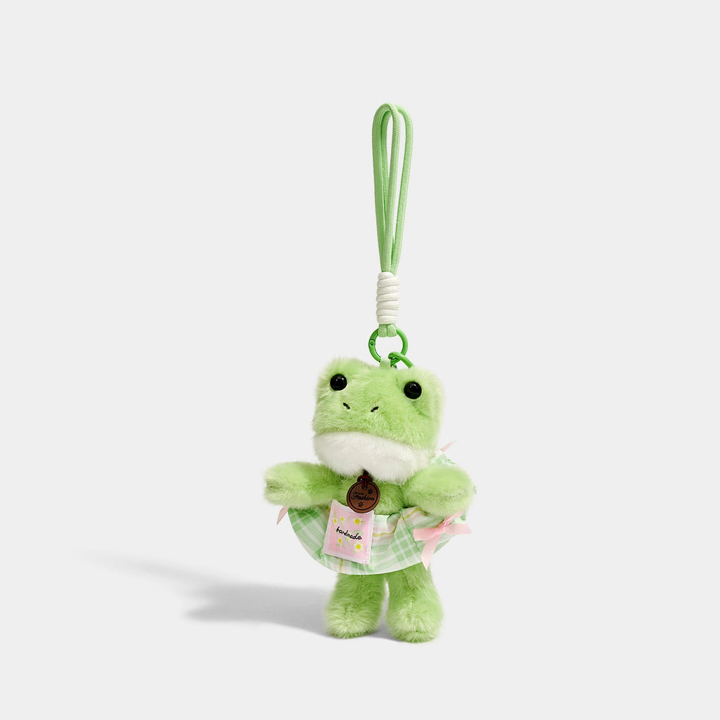 Frog Bag Charm - Soft Plush Keychain Gift - product image 4