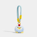 Penguin Bag Charm - Soft Plush Keychain Gift - Penguin Light Blue variant