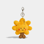 Sunflower Bag Charm - Soft Plush Keychain Gift - product image 1