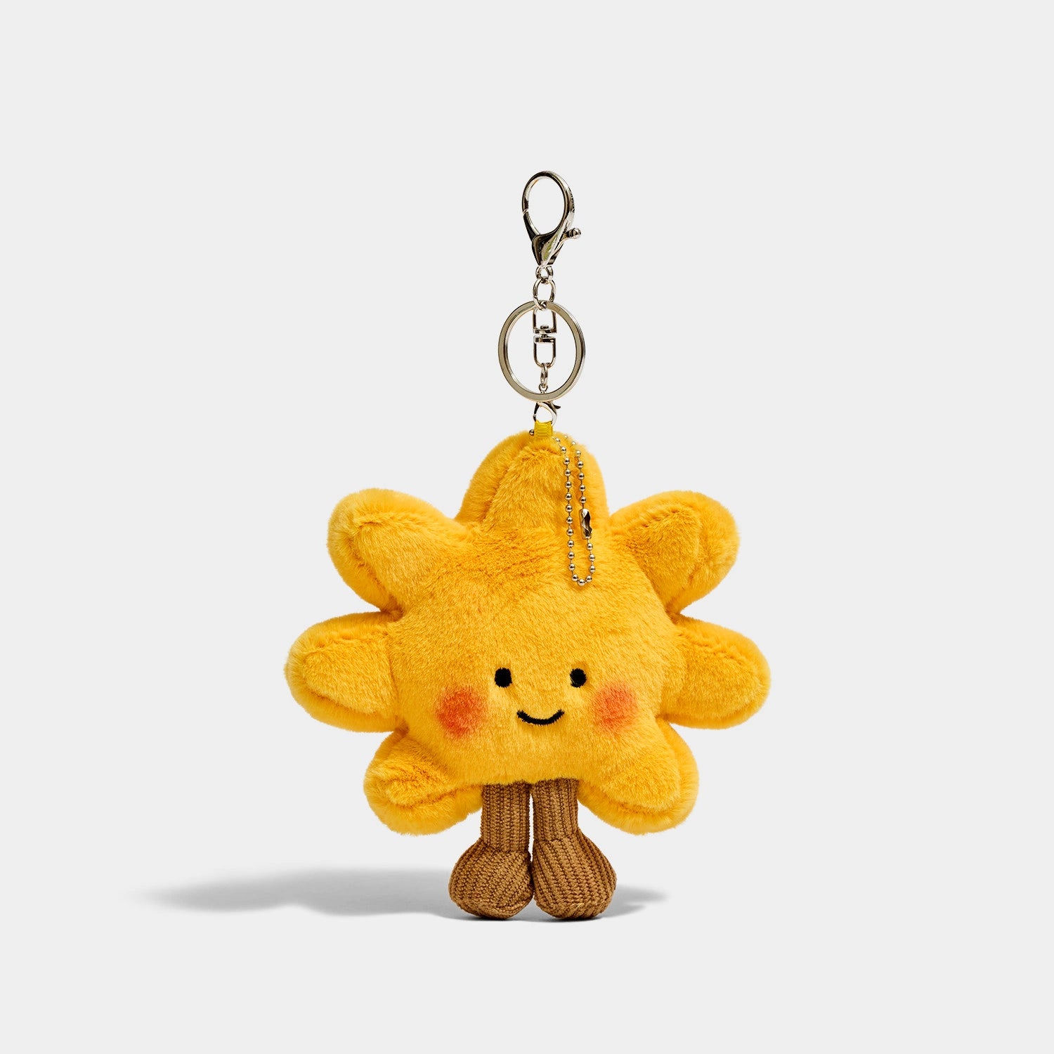 Sunflower Bag Charm - Soft Plush Keychain Gift - product image 1