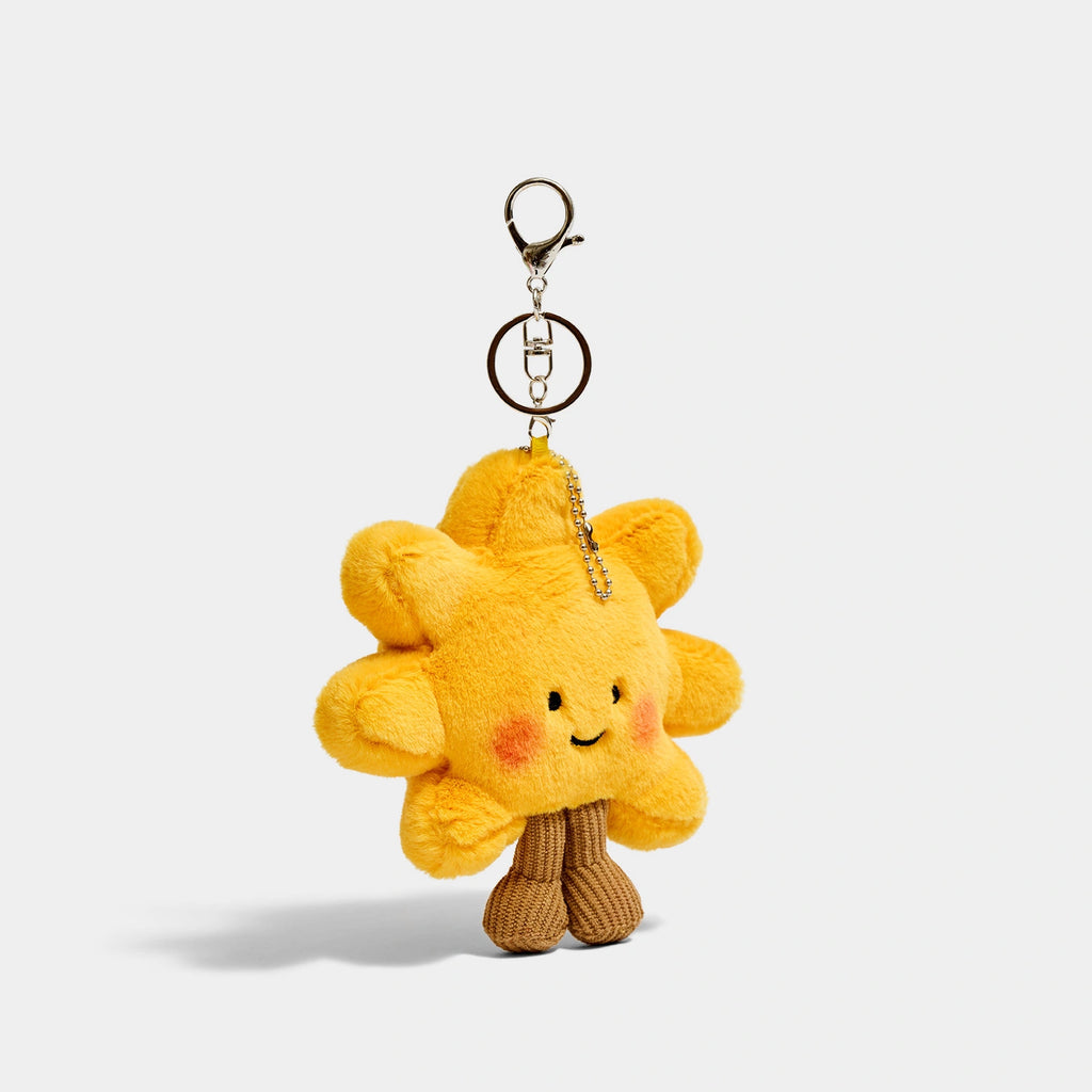 Sunflower Bag Charm - Soft Plush Keychain Gift - product image 2