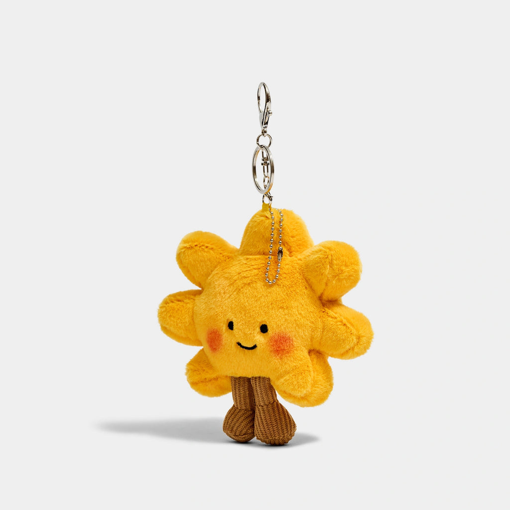 Sunflower Bag Charm - Soft Plush Keychain Gift - product image 3