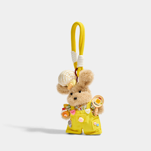 Puppy Bag Charm - Soft Plush Keychain Gift - product image 2