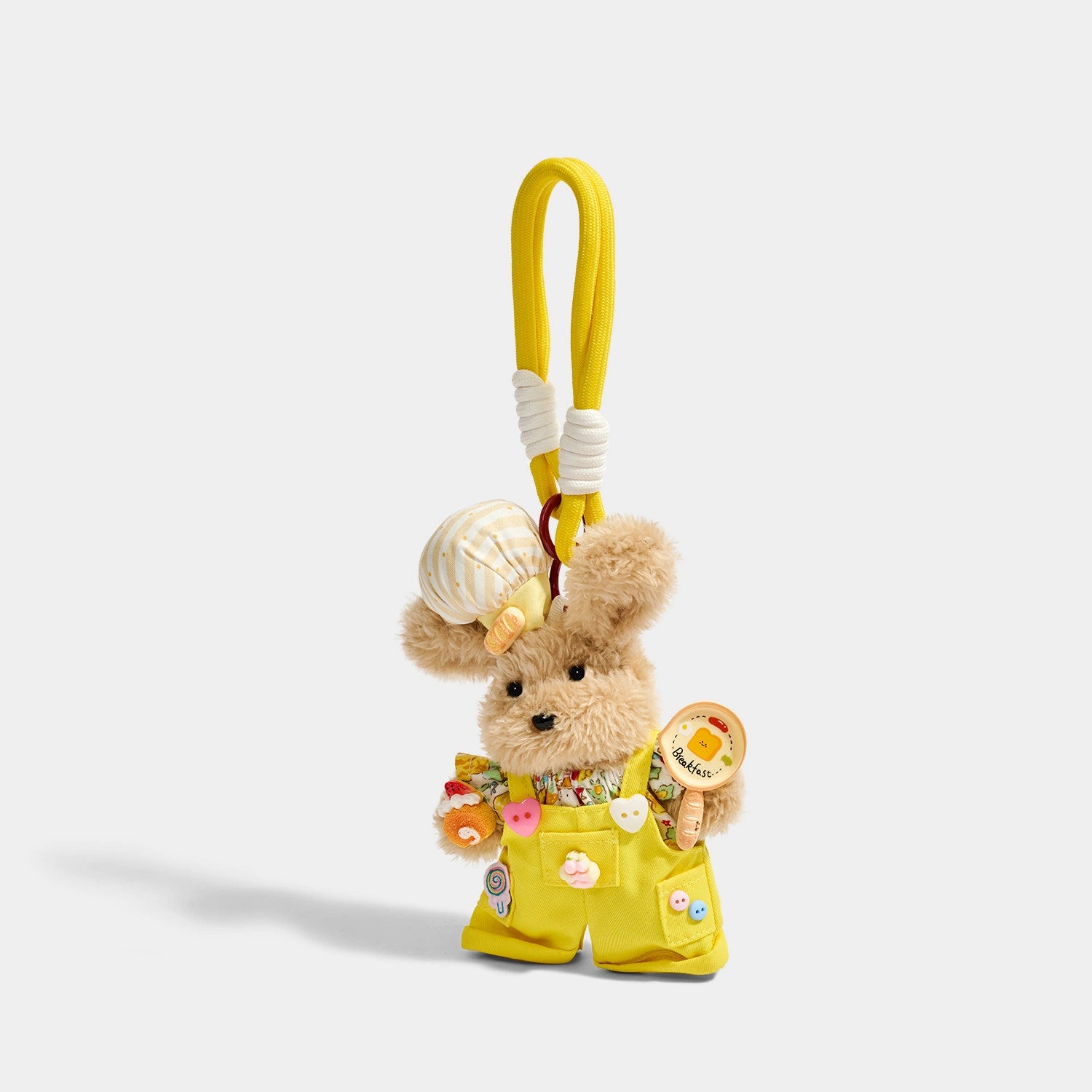 Puppy Bag Charm - Soft Plush Keychain Gift - product image 3