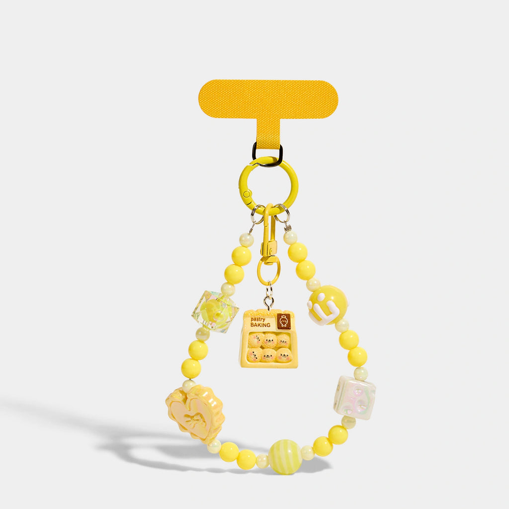 Star Bag Charm - Soft Plush Keychain Gift - Waffle T Clasp variant
