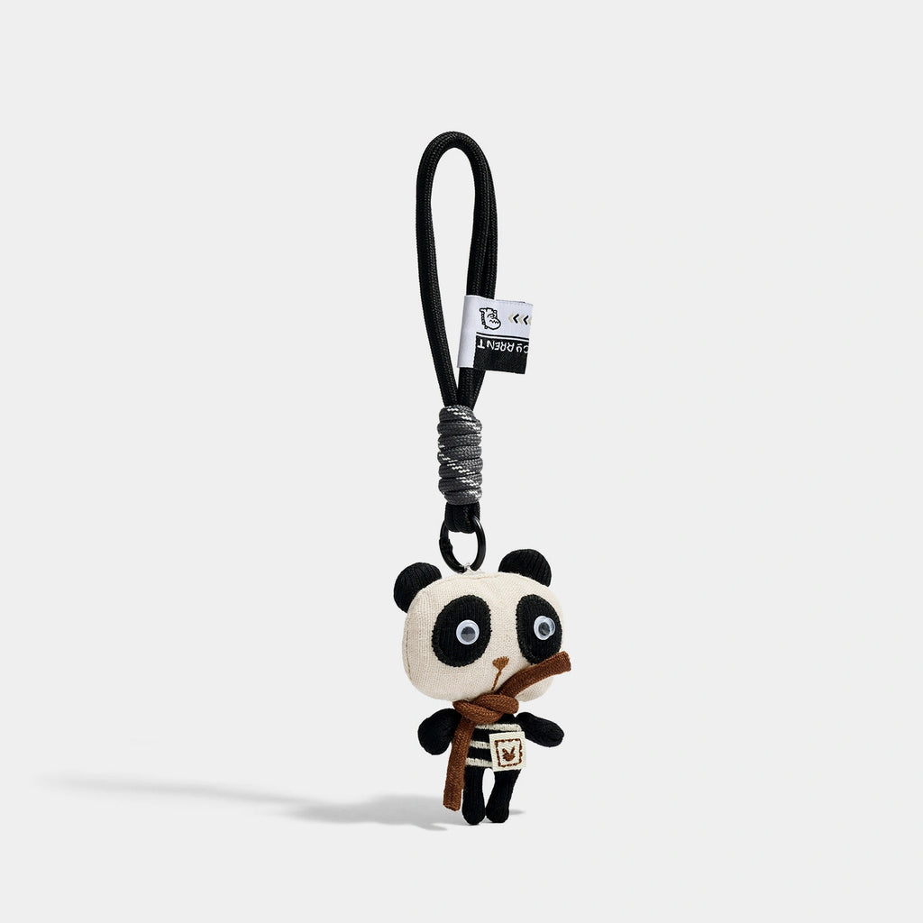 Big-Eyed Monster Character Wristlet Charms angled product view showing big-eyed character set