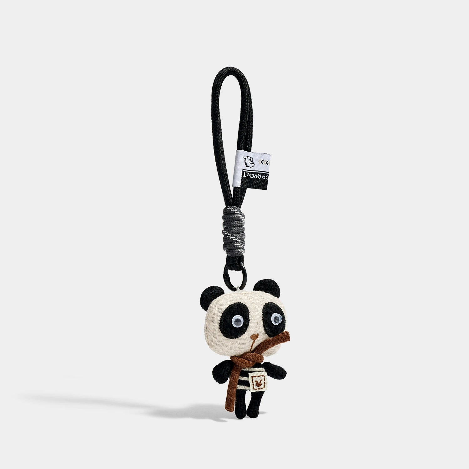 Big-Eyed Monster Character Wristlet Charms angled product view showing big-eyed character set