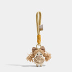 Brown Flower Girl variant of Big-Eyed Monster Character Wristlet Charms