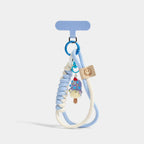 Blue Dessert Phone Strap Charms angled product view showing frozen-treat phone strap