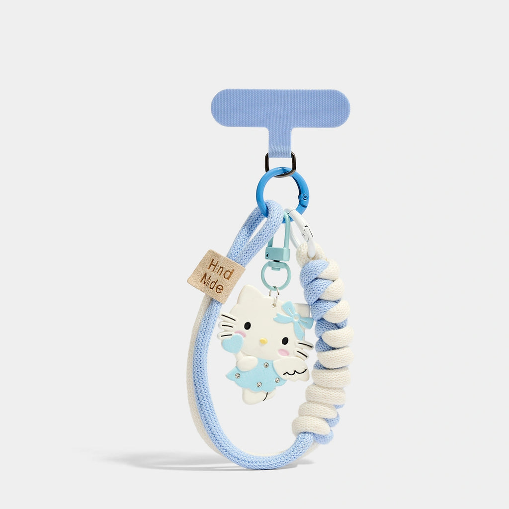 Blue Heart Cat variant of Palette and Character Phone Strap Charms