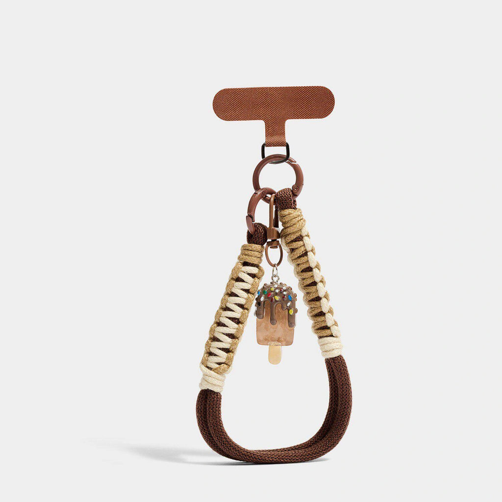 Coffee Ice Cream variant of Palette and Character Phone Strap Charms