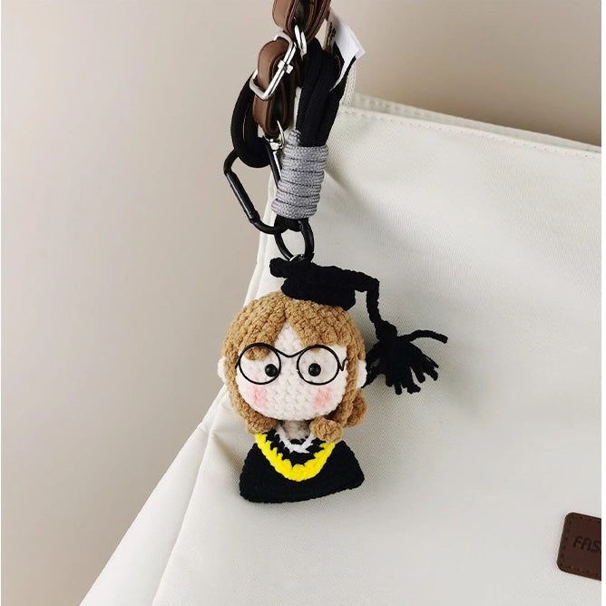 Graduation Doll bag charm product image 3