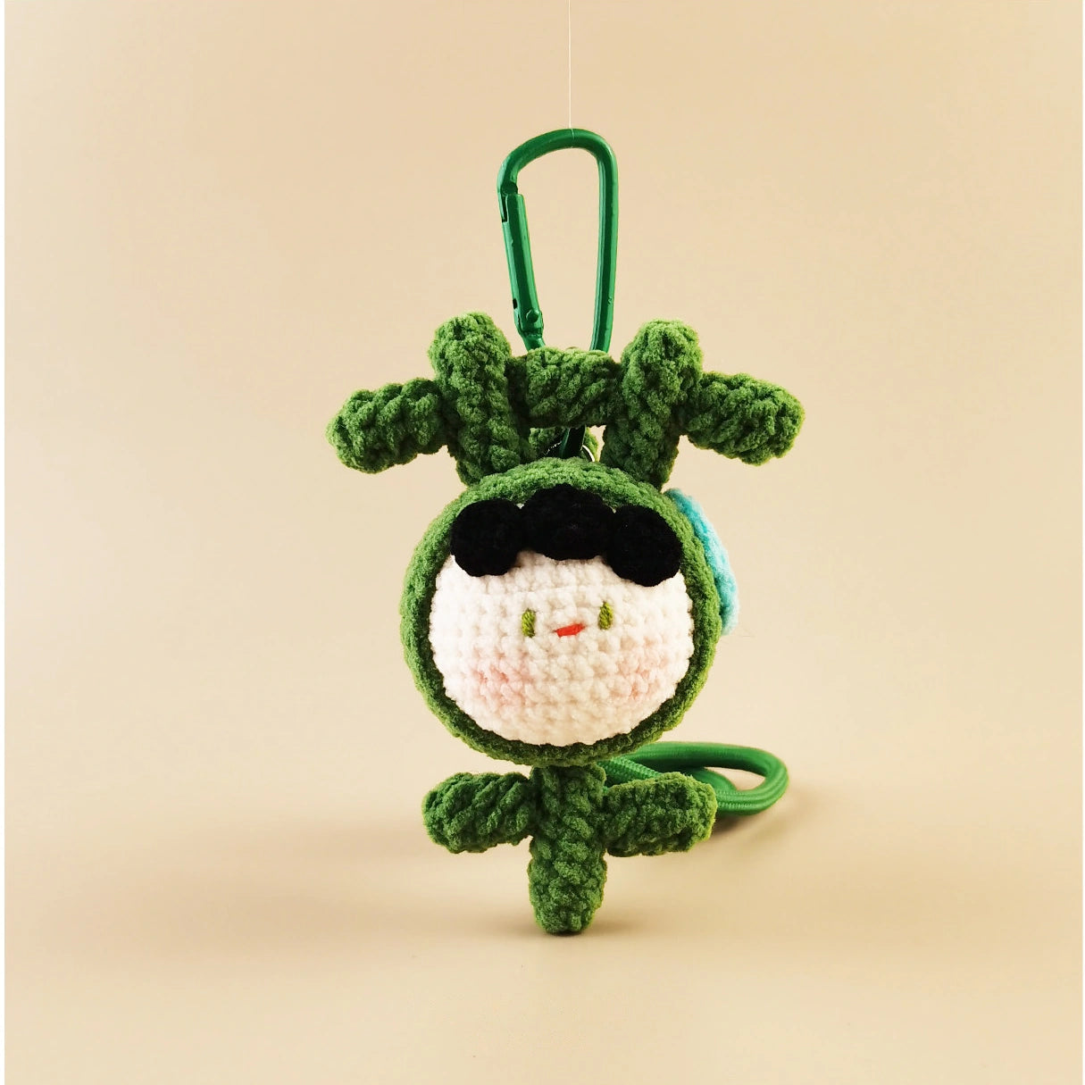 Green Dumpling bag charm product image 1