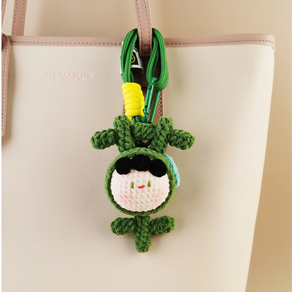 Green Dumpling bag charm product image 2