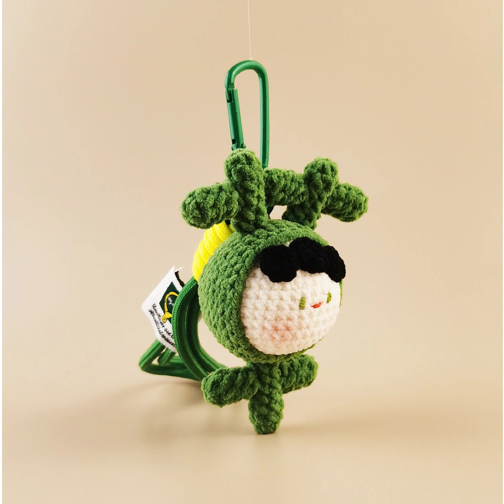 Green Dumpling bag charm product image 3