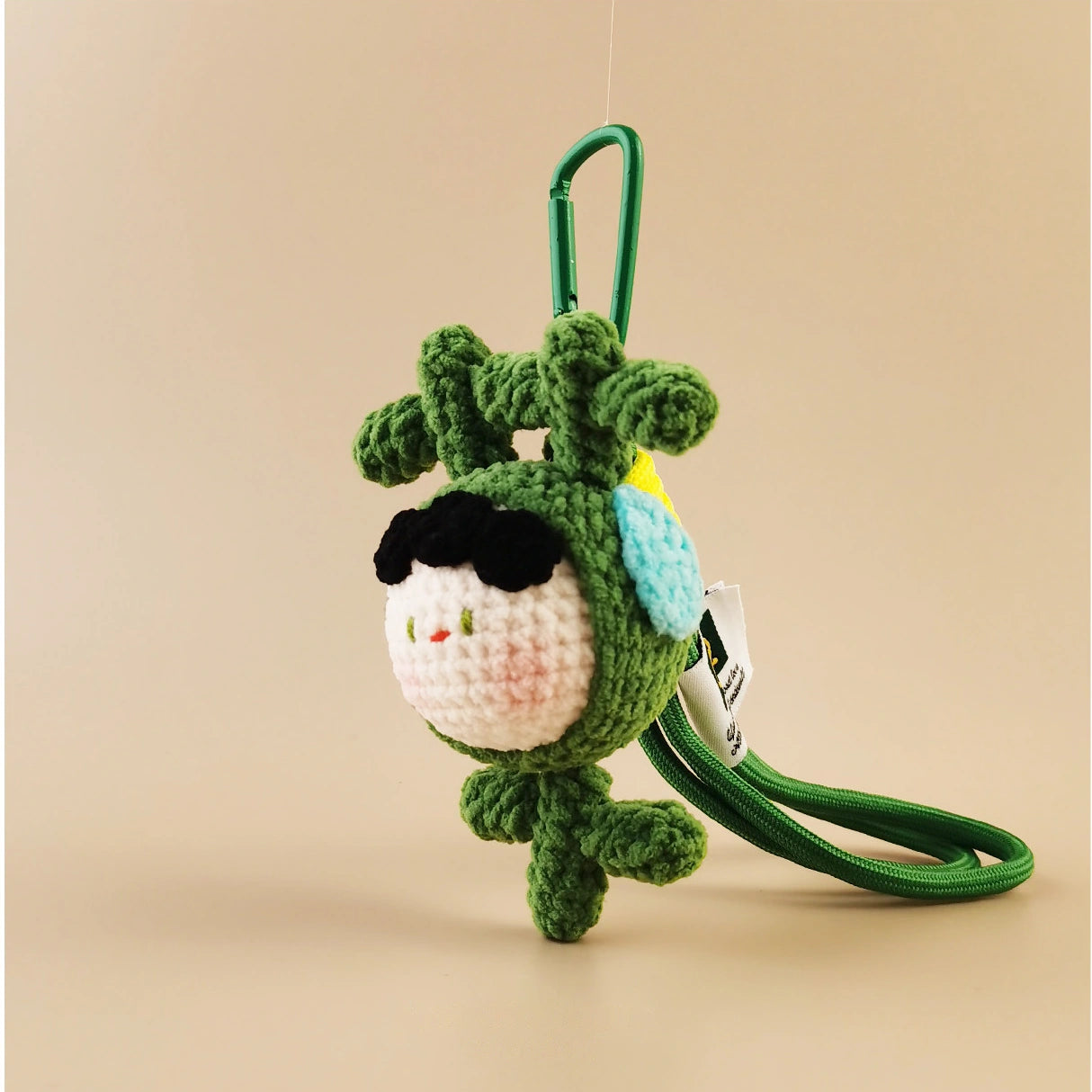 Green Dumpling bag charm product image 4