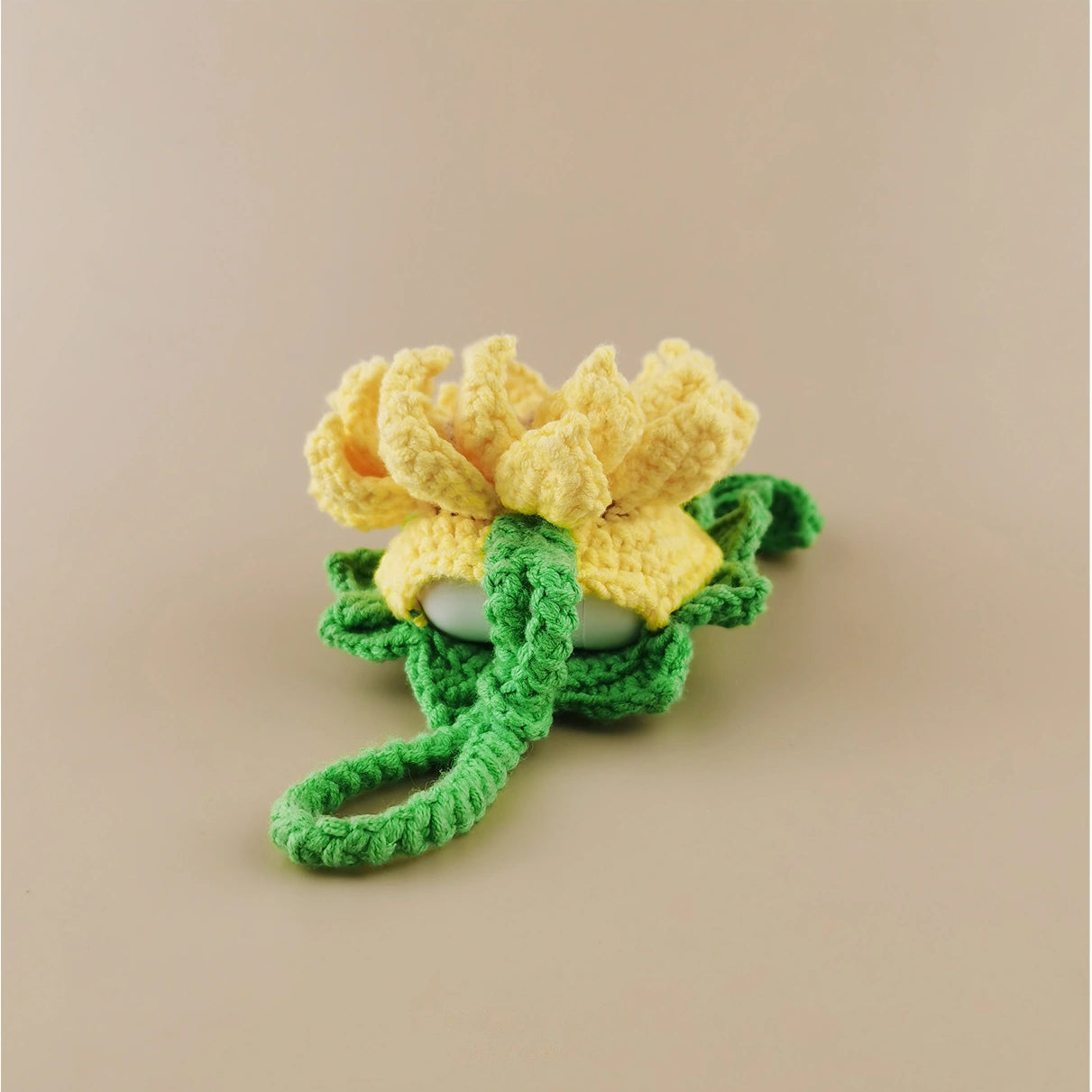 Sunflower bag charm product image 3