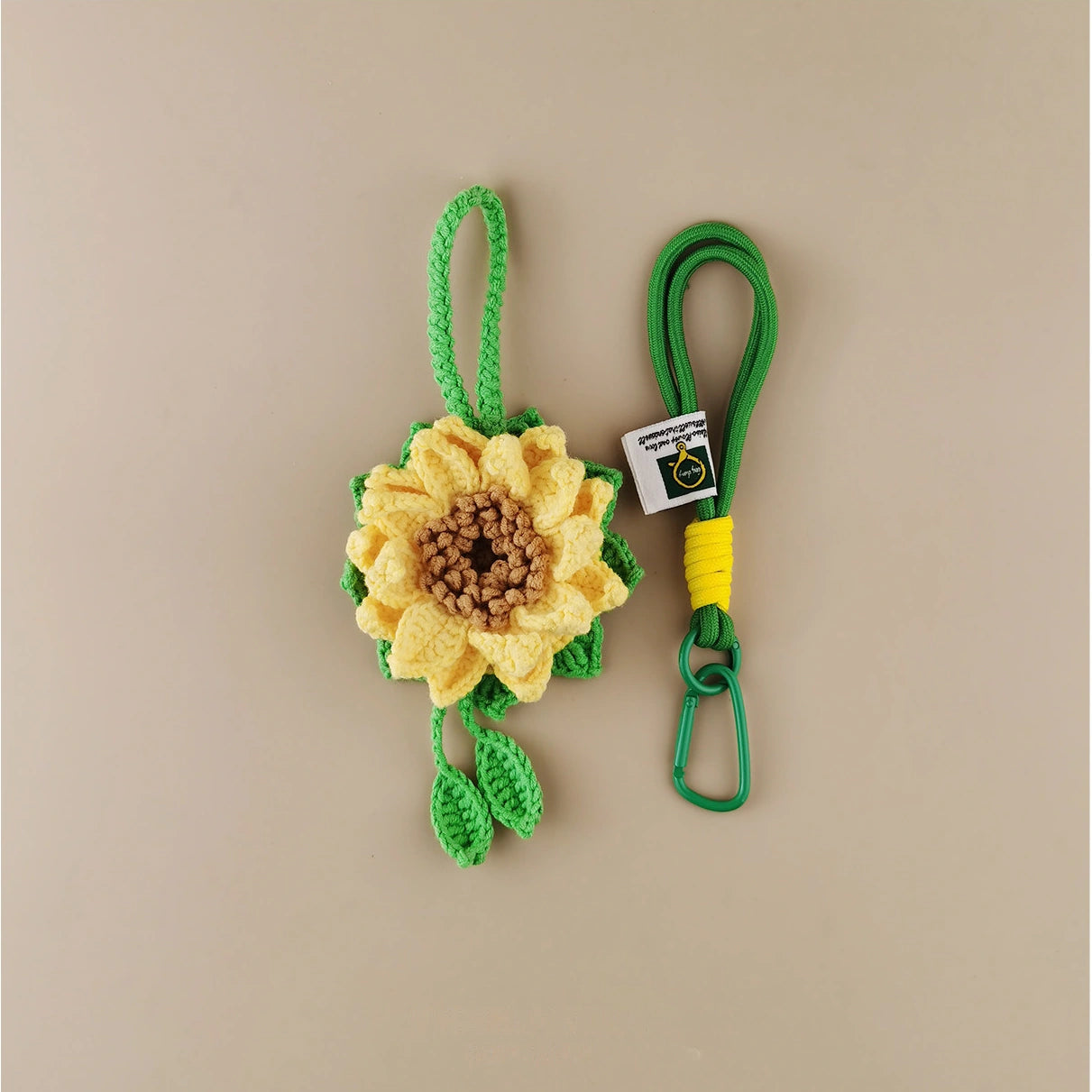Sunflower bag charm product image 5
