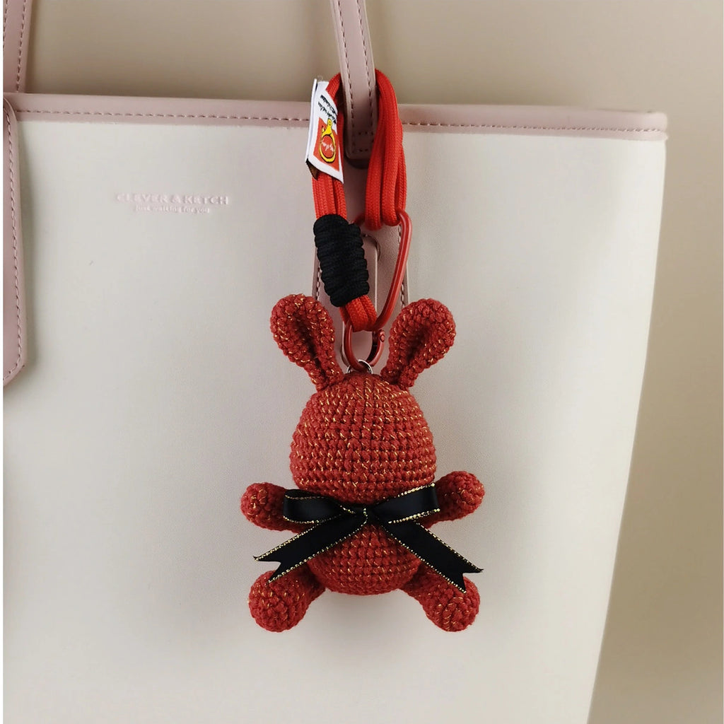 Bunny bag charm product image 2