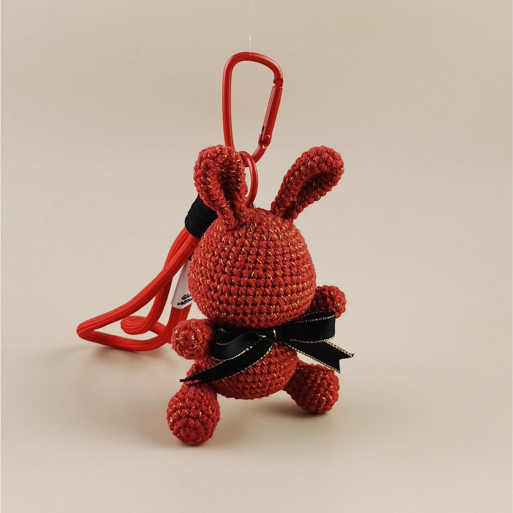 Bunny bag charm product image 3