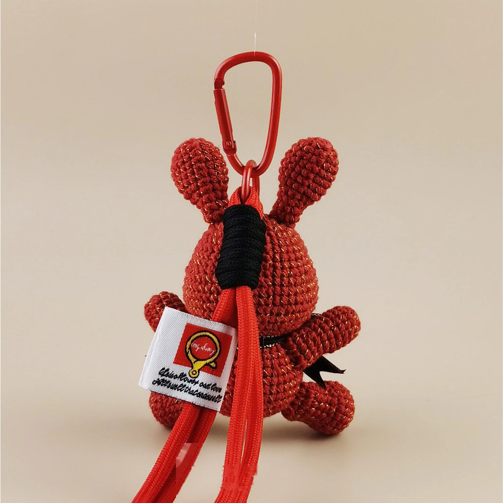 Bunny bag charm product image 5