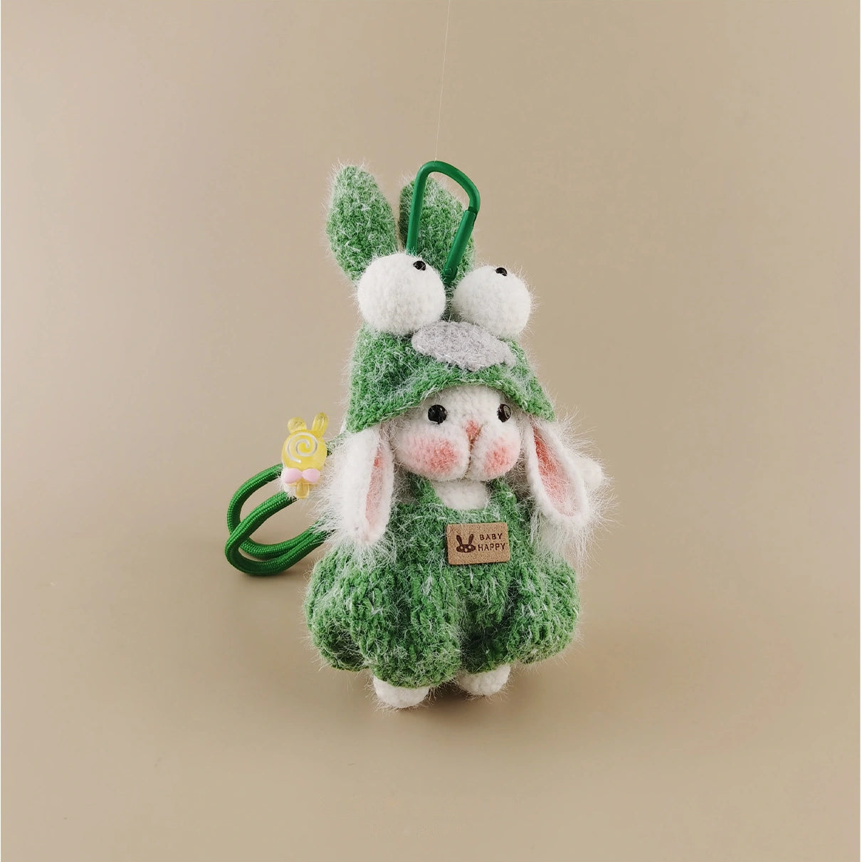 Bunny bag charm product image 3