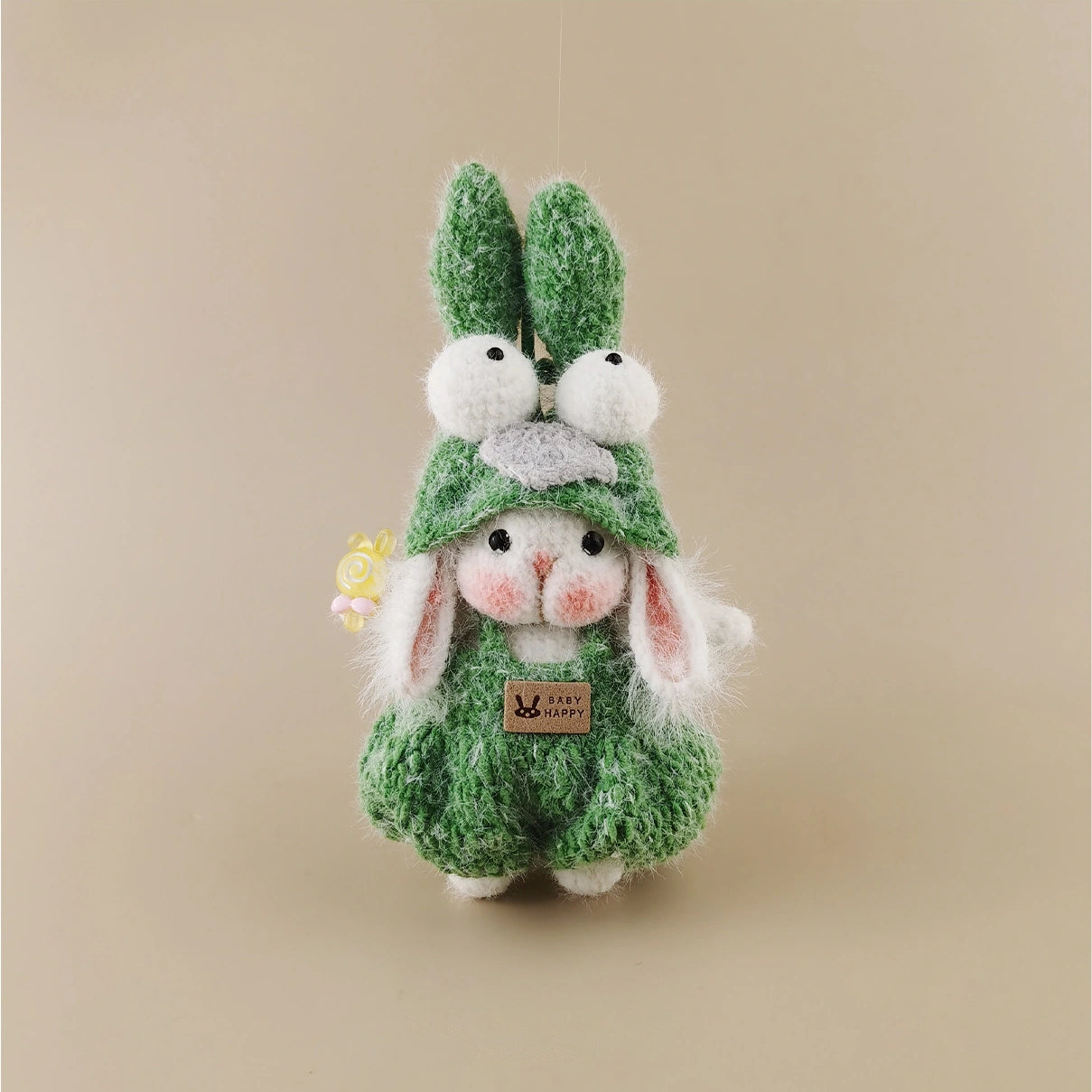 Bunny bag charm variant Green