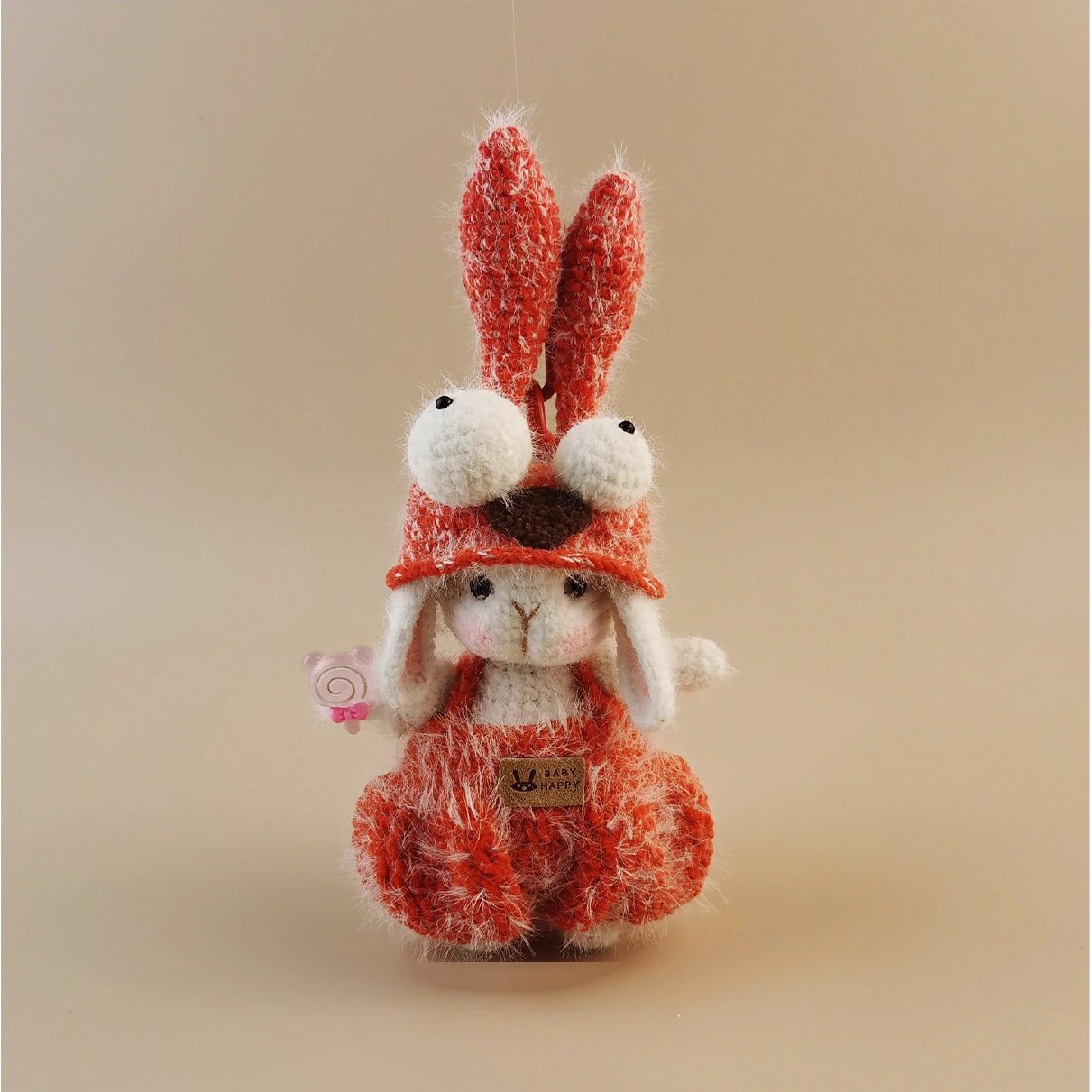 Bunny bag charm variant Red