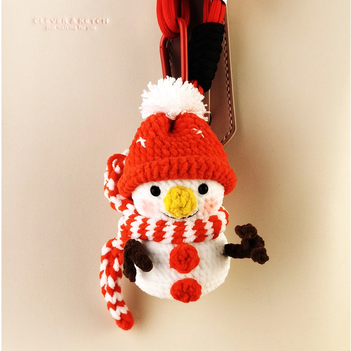 Snowman bag charm product image 2