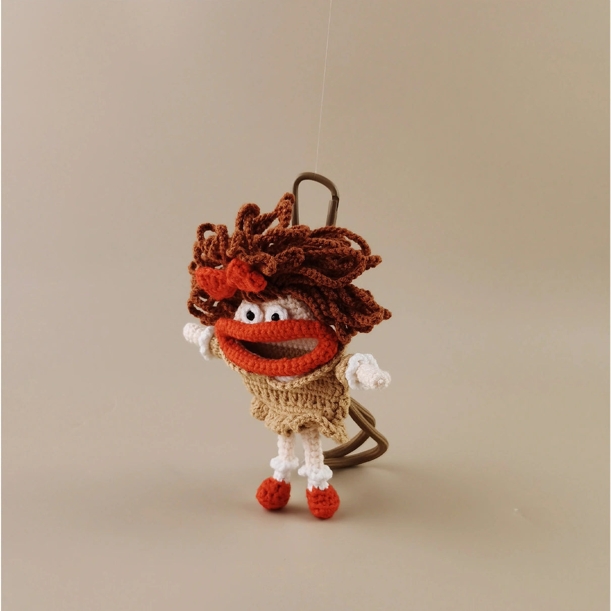 Wide-mouth Girl bag charm product image 4