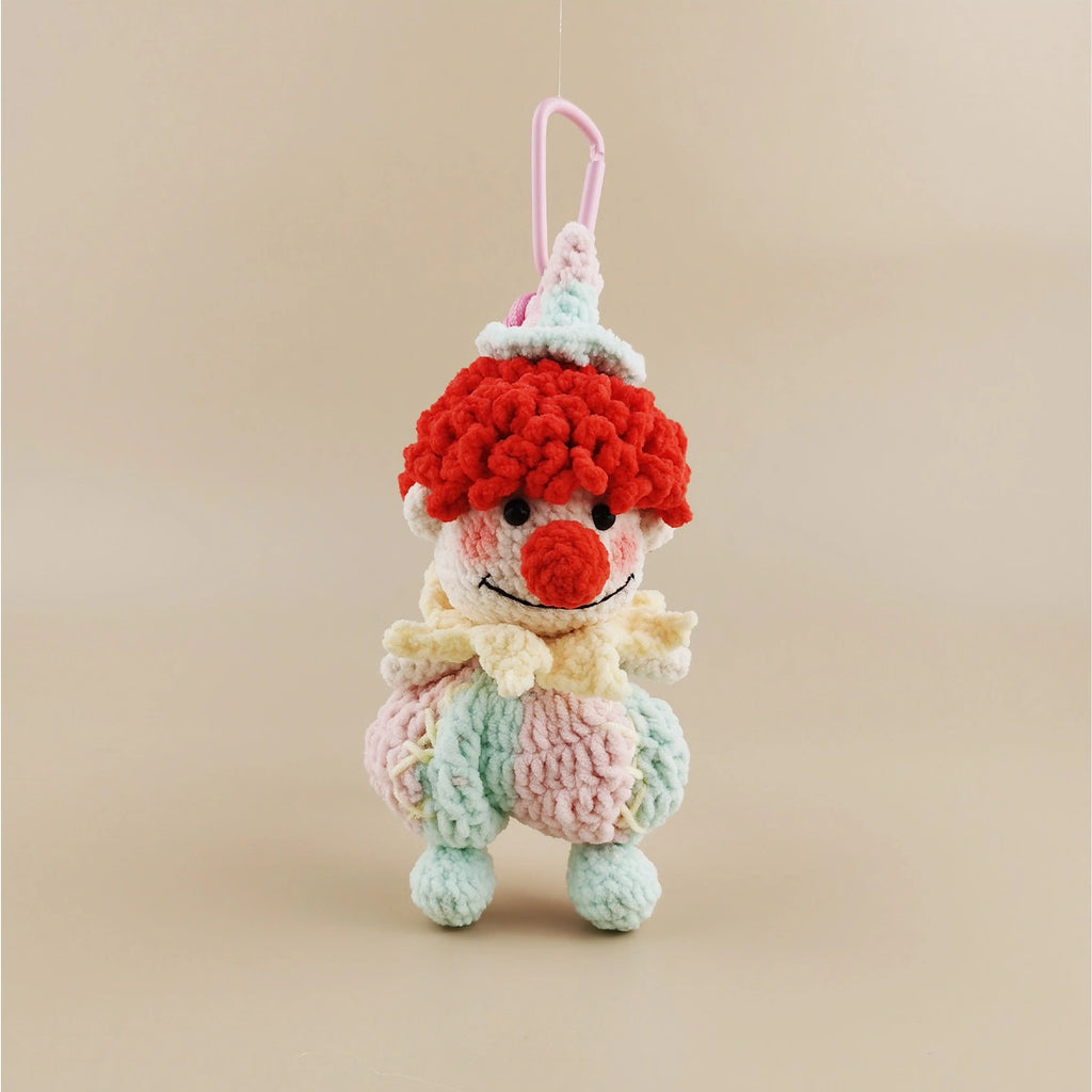 Clown bag charm variant Pink Green