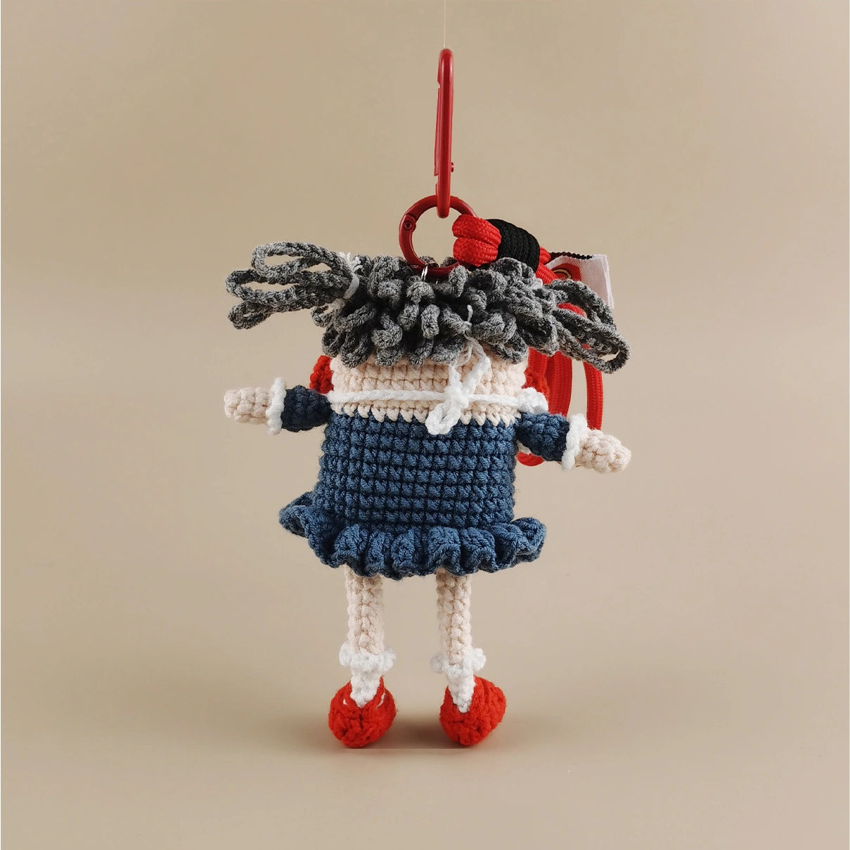 Wide-mouth Girl bag charm product image 5