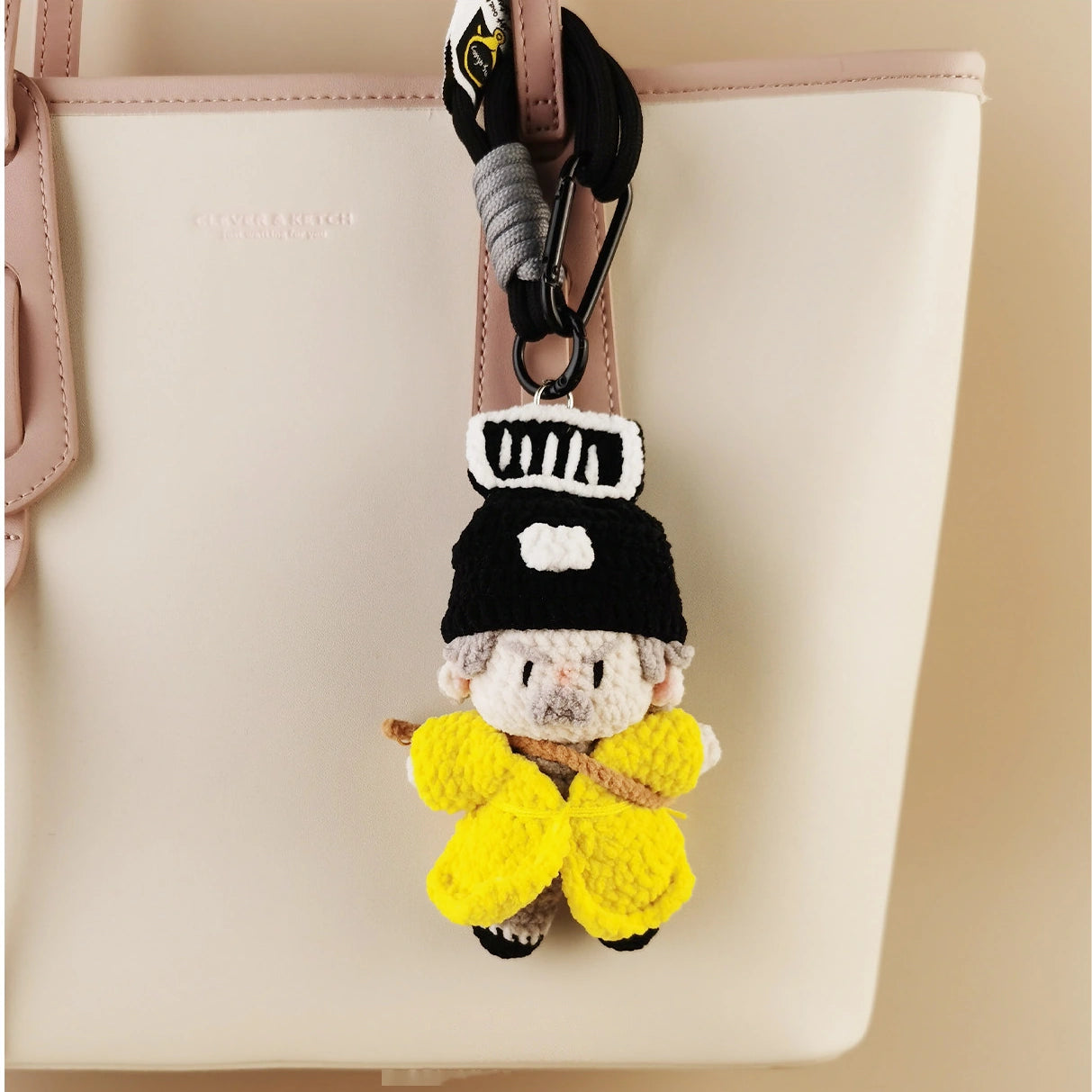 Robed Figure bag charm product image 2