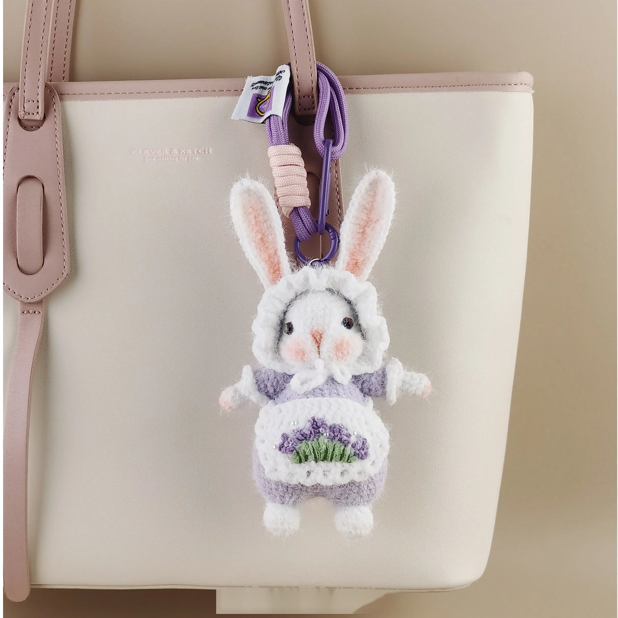 Bunny bag charm - product image 2